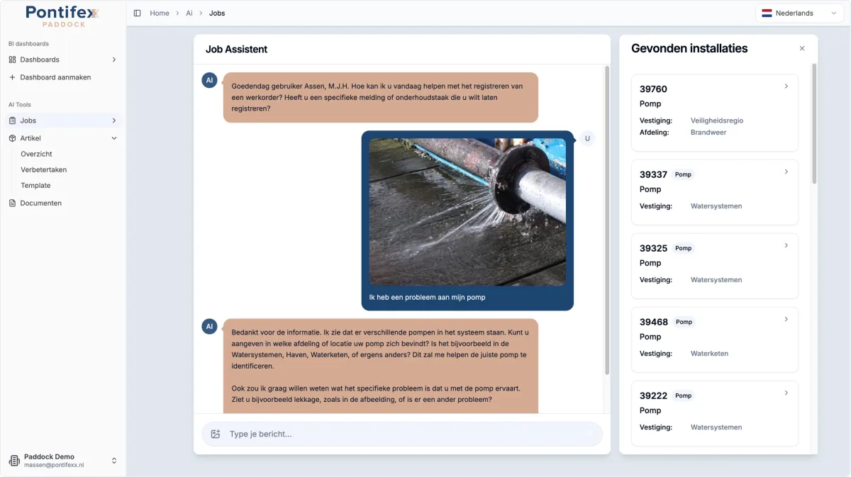 Werkorders aanmaken en standaardiseren in Paddock Tools