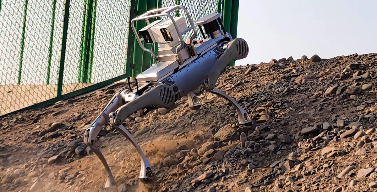 Robothond wordt ingezet voor inspectie
