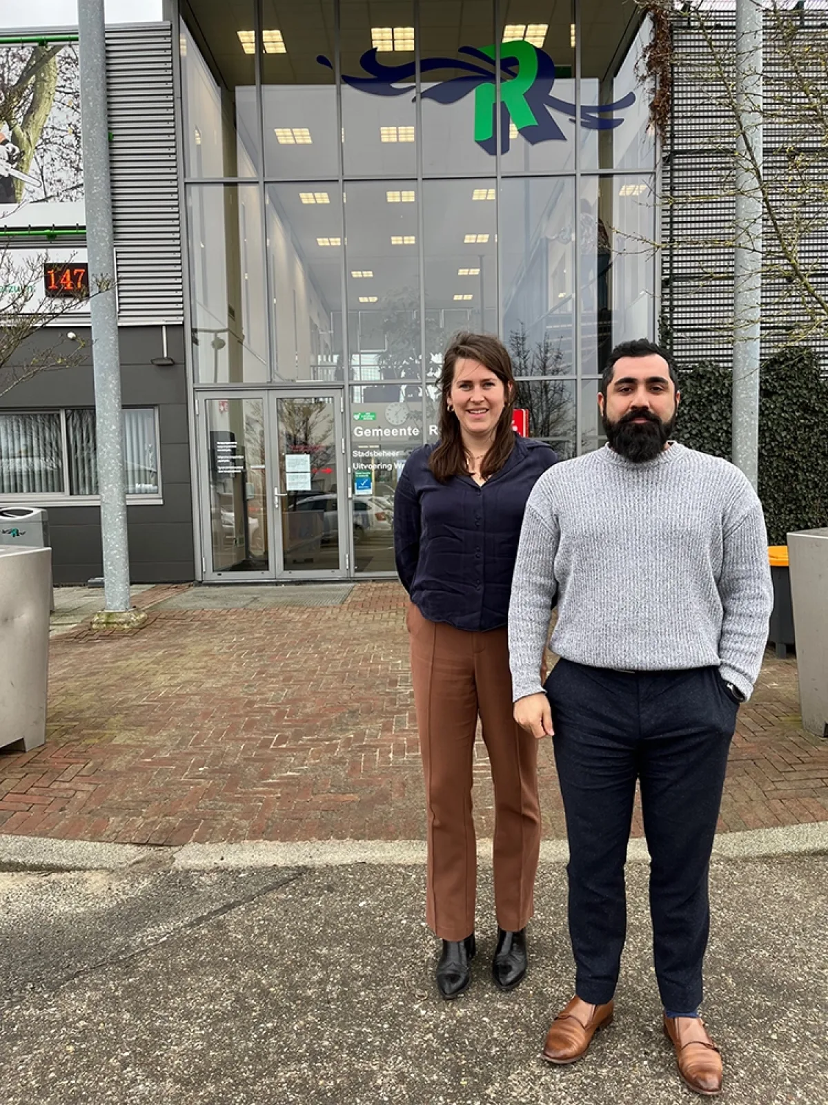 Inge van der Weg en Omar Malwan Pontifexx