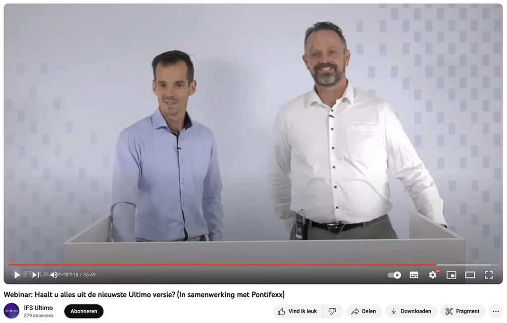 Webinar Ultimo André Kragt en Hilco Lunsing
